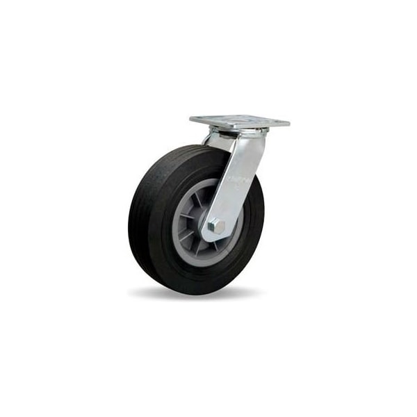 Hamilton Casters Hamilton Cush-N-Tuf Cold Forged Swivel 8 x 2-1/2 Ace-Tuf 450 Lb. Caster S-4208-AT - main